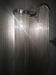 Настенный светильник Delight Collection Stream Aluminium 2