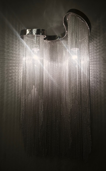 Настенный светильник Delight Collection Stream Aluminium 2