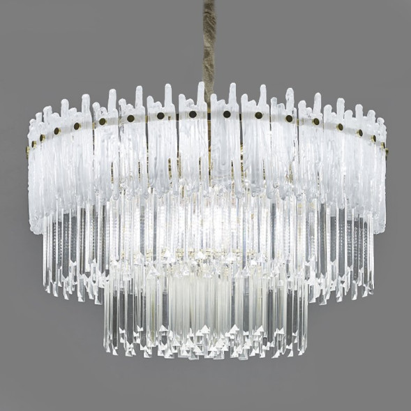Люстра Murano Glass Ice Chandelier 80