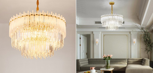 Люстра Murano Glass Ice Chandelier 80