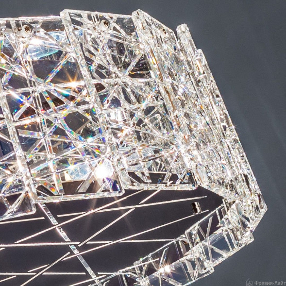 1047 хром люстра подвесная