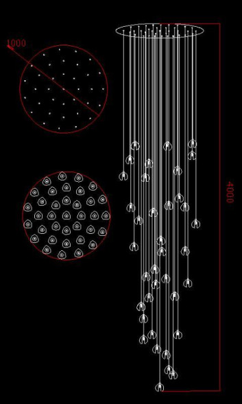 Люстра Bocci 14.36 Random D100