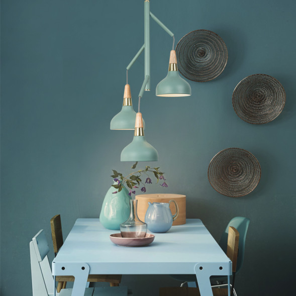 Люстра На Штанге Opland Ch D61 Blue