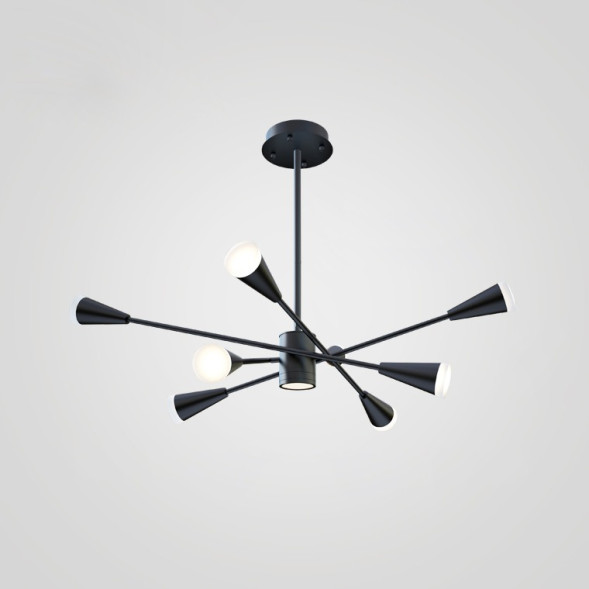 Подвесная Люстра Milton 6 Черный