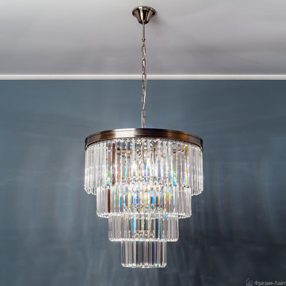 1004 satin nickel люстра подвесная