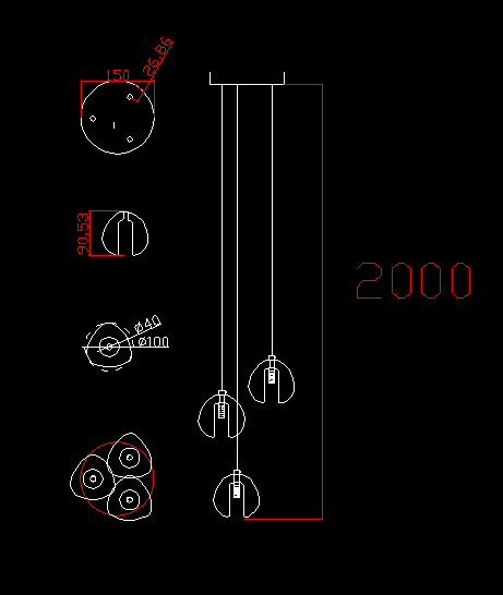 Люстра Bocci 14.3 Random
