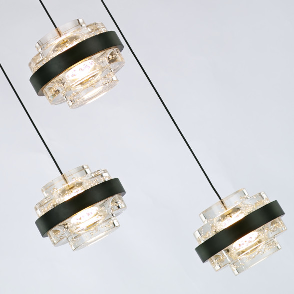 Подвесной светильник Delight Collection MD22030002-3A black/clear