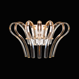 Настенный светильник Delight Collection Tiella 270 gold/amber