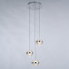 Подвесной светильник Delight Collection MD22030002-3A chrome/clear