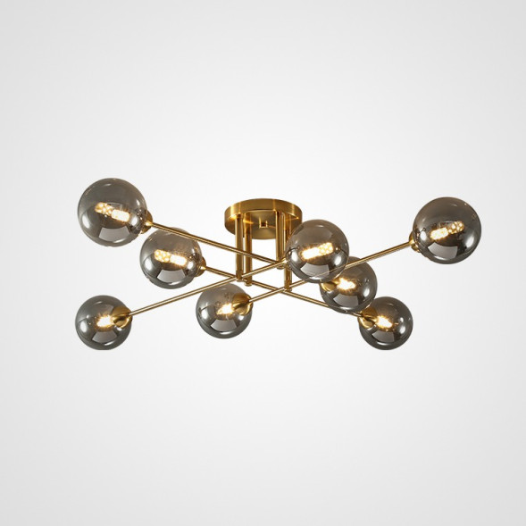 Подвесная Люстра Igen Янтарное Стекло