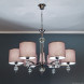 1006/6 gray 83 люстра подвесная серая