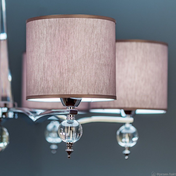 1006/6 gray 83 люстра подвесная серая