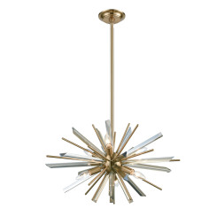 Люстра Delight Collection P68112-6AB antique brass