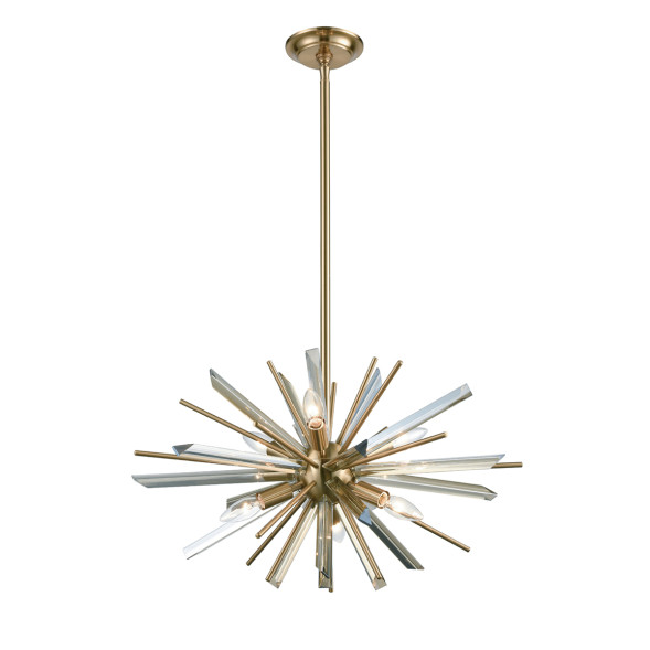 Люстра Delight Collection P68112-6AB antique brass