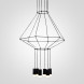 Vibia Wireflow Chandelier 0307 Led Suspension Lam