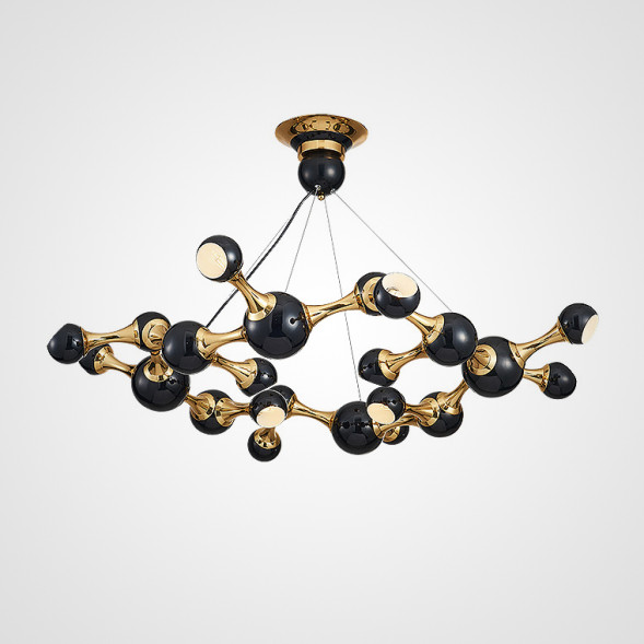 Дизайнерская Люстра Atomic Round Suspension Белый