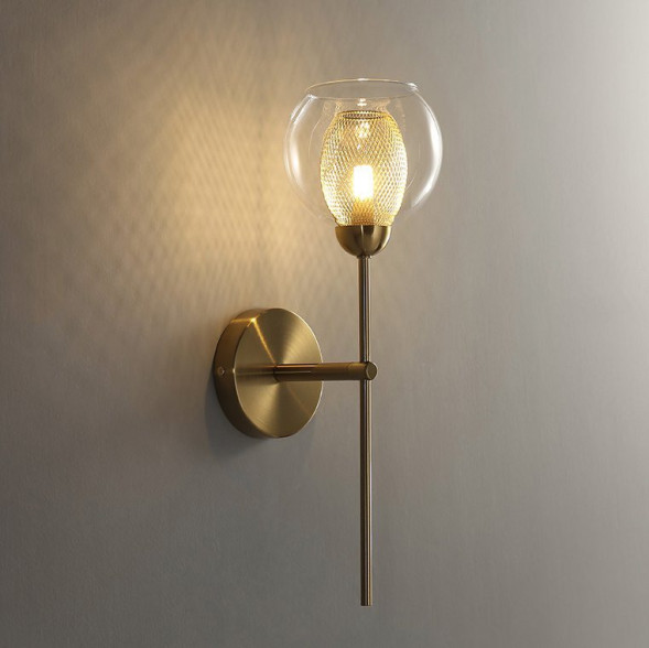 Настенное Бра Igen Wall Янтарное Стекло