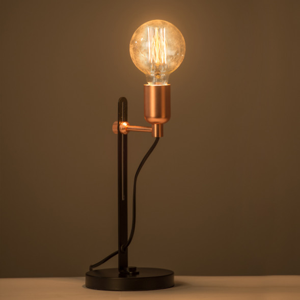 Настольная Лампа В Стиле Лофт С Регулировкой Высоты Pullout Tab