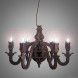 1057 Эклектика 6B береза люстра подвесная