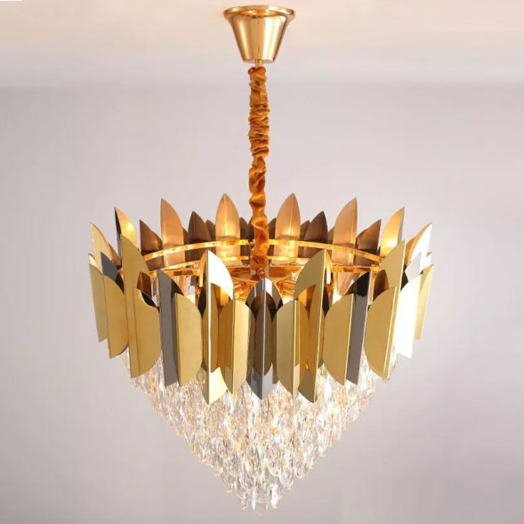 Люстра Delight Collection Jadorel L5+3 gold/black