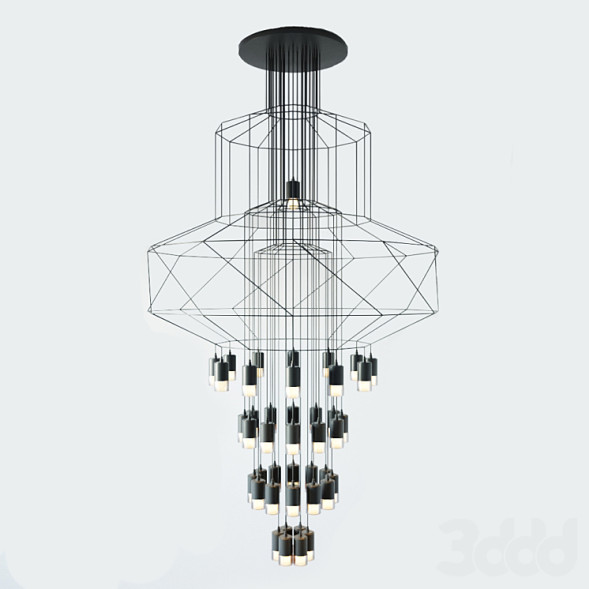 Люстра Wireflow 43 lamp