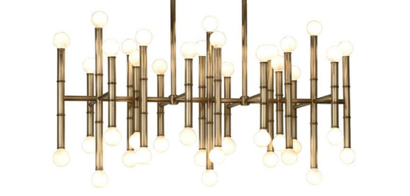Люстра Meurice Rectangular Chandelier Jonathan Adler