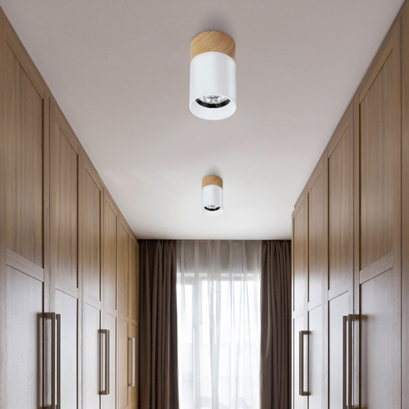 Точечный Светильник В Скандинавском Стиле Wood O