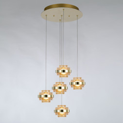 Подвесной светильник Delight Collection MD22030002-5A gold/champagne
