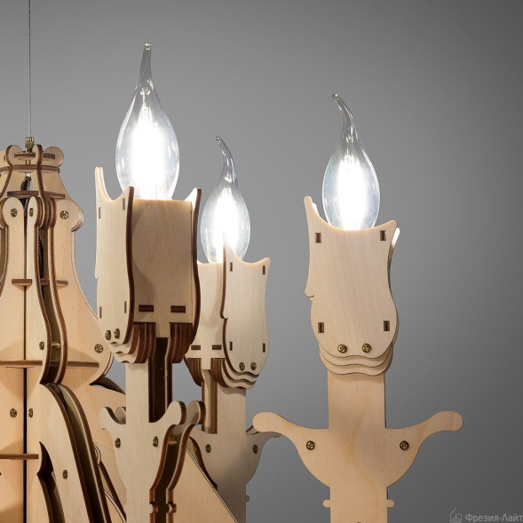 1050 Эклектика 6S люстра подвесная