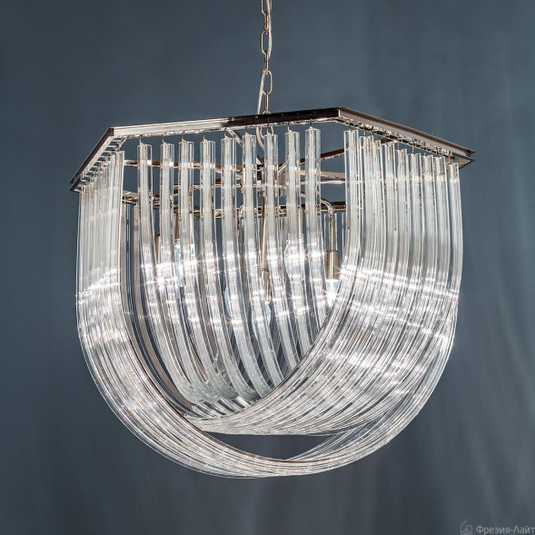 1013 chrome люстра подвесная