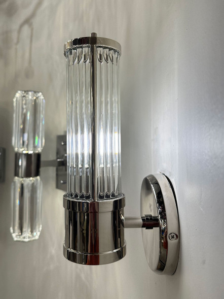 Настенный светильник Delight Collection Allen 1 nickel