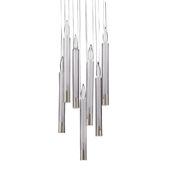 Подвесной светильник Delight Collection P68094-7 chrome