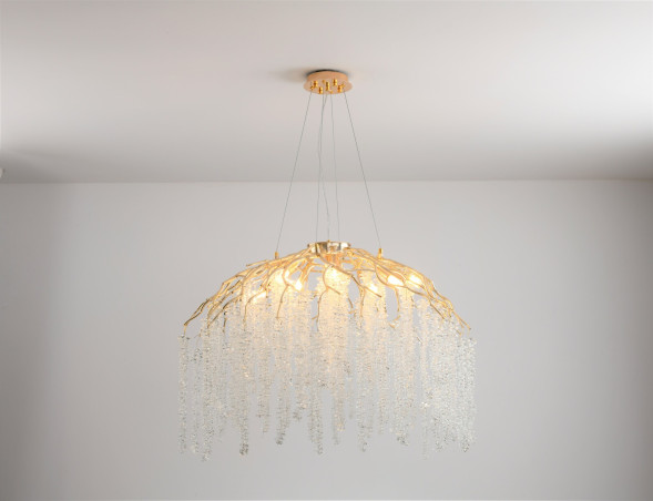 Люстра Coral Crystals Cascade Copper II D60