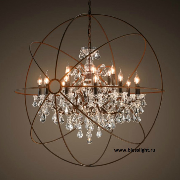 Люстра Foucault&#039;s orb crystal 5014–D15