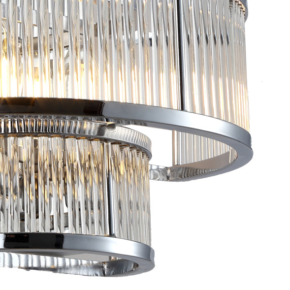 Настенный светильник Delight Collection Mancini chrome