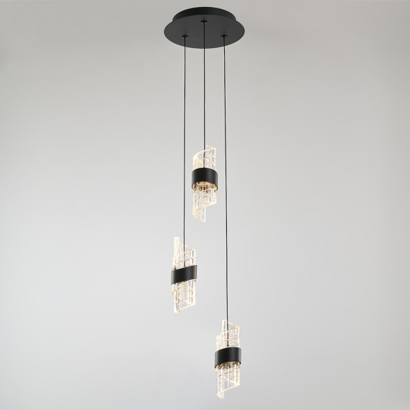 Подвесной светильник Delight Collection MD23001022-3A matt black