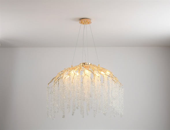 Люстра Coral Crystals Cascade Copper II D80