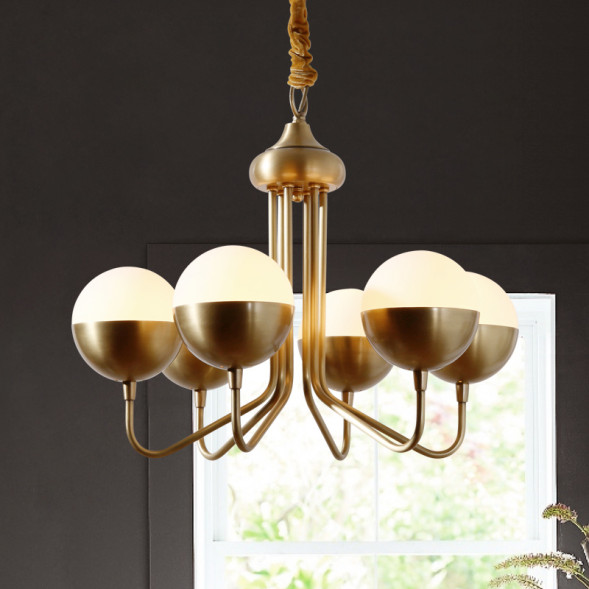 Подвесная Люстра Pallo 8 Ламп - Ø 79 × 55 См