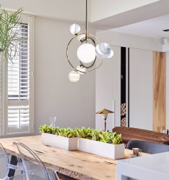 Люстра Delight Collection Planet 7 brass