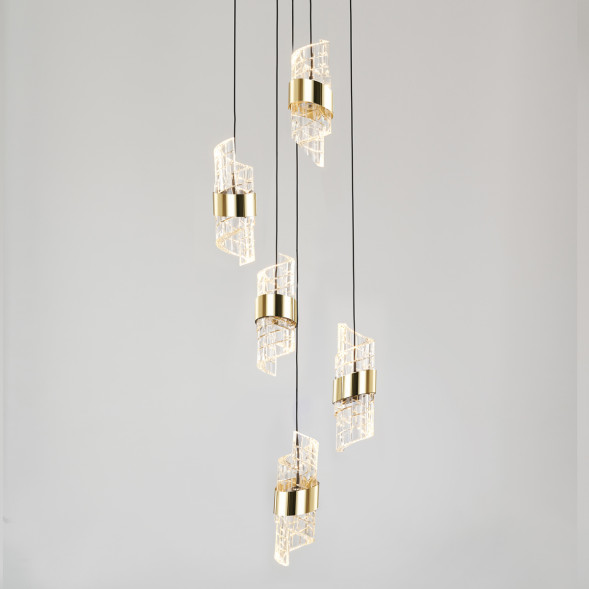 Подвесной светильник Delight Collection MD23001022-5A gold