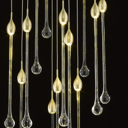 Подвесной светильник Delight Collection P98028-1 brass