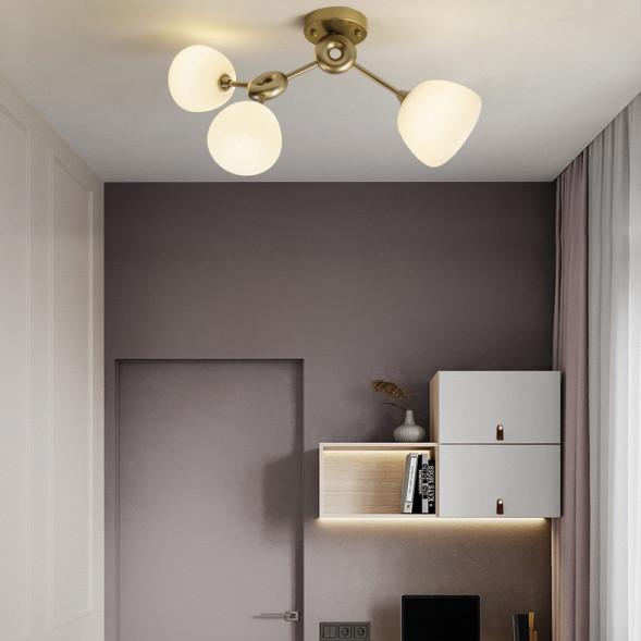 Потолочная Люстра «Молекулярной» Формы С Регулировкой Наклона Элементов Buns C