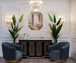 Люстра с кристаллами (золото) K2KG1113P-7