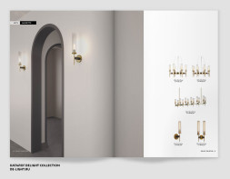 Настенный светильник Delight Collection Alouette 2 brass