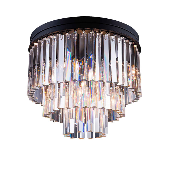 Потолочный светильник Delight Collection Odeon 6/P black/clear