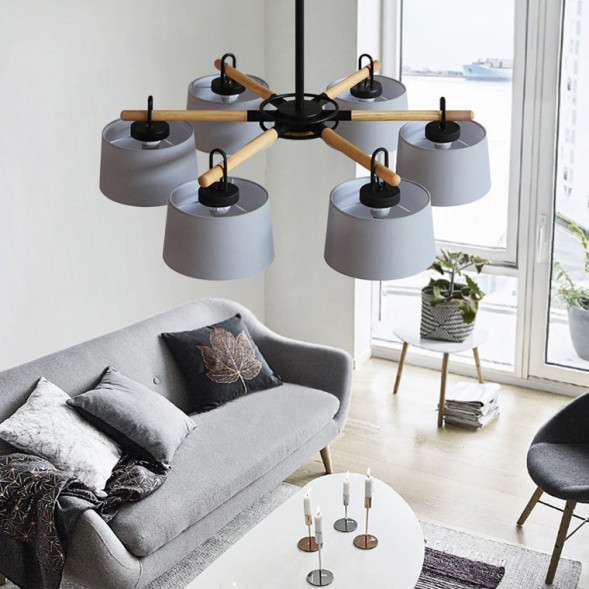 Потолочная Люстра На Штанге Even 3 Green