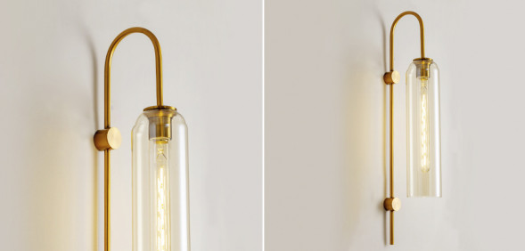 Бра Articolo Float Wall Sconce Transparent