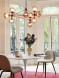 Люстра Modo Chandelier 10 Globes Black