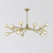 Люстра На Штанге Astra Gold 10 Ламп - Ø 66 См