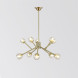 Люстра На Штанге Astra Gold 10 Ламп - Ø 66 См